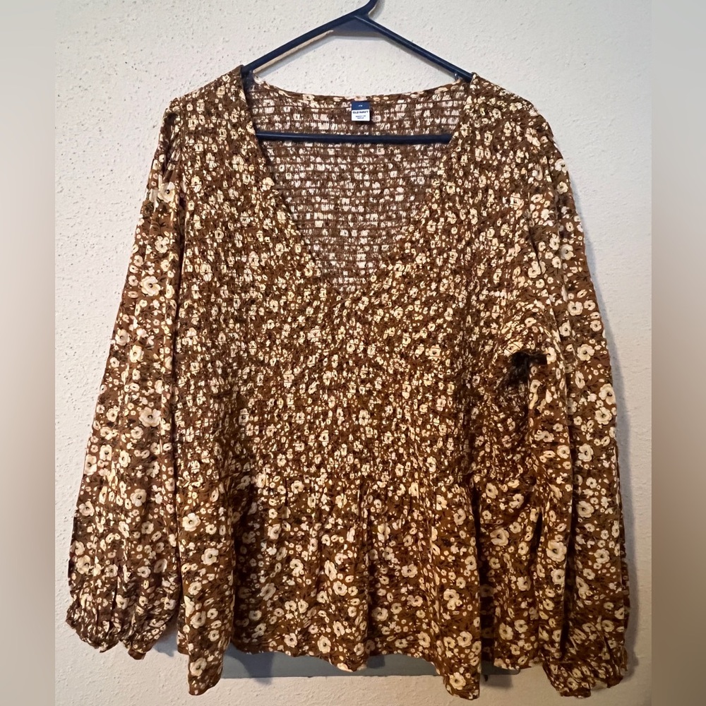 Vneck Babydoll Top